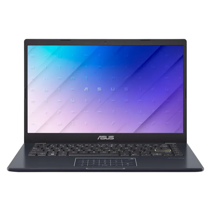 لپ‌تاپ ایسوس مدل Vivobook Go 14 E410KA-CL464 با پردازنده Celeron N4500، رم DDR4 4GB با فرکانس 3200MHz، حافظه هیبریدی با ظرفیت 256GB حافظه SSD و 64GB حافظه eMMC، نمایشگر لمسی 14 اینچ TN با وضوح Full HD، دارای نامبرپد دیجیتال، سیستم‌عامل Windows، کاستوم شده، تصویر 2