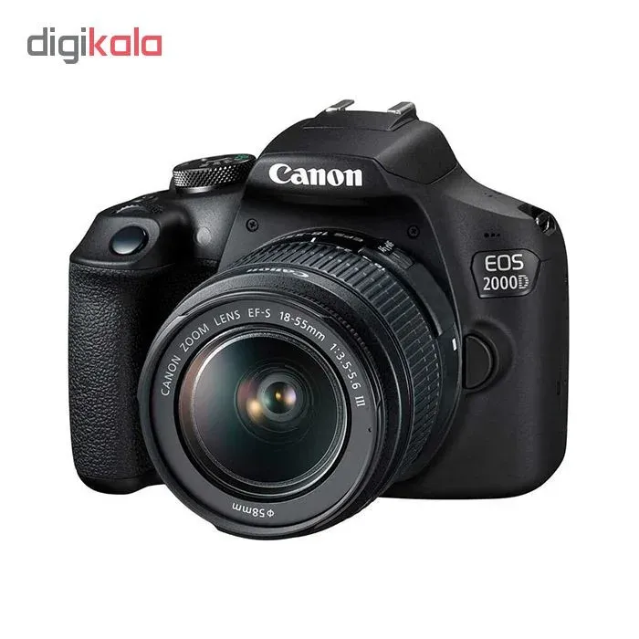 دوربین دیجیتال کانن مدل EOS 2000D به همراه لنز 18-55 میلی متر DC III، تصویر 4