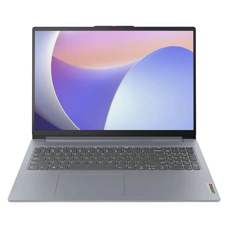 لپ‌تاپ لنوو مدل IdeaPad Slim 3 15IRU8 با پردازنده Core i3-1315U، رم LPDDR5 8GB با فرکانس 4800MHz، حافظه SSD با ظرفیت 256GB، نمایشگر 15.6 اینچ TN با وضوح Full HD، تصویر 2
