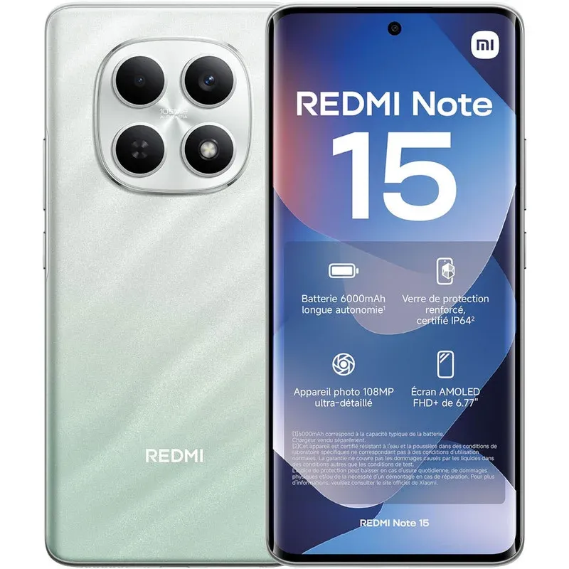 گوشی موبایل شیائومی مدل Redmi Note 15 4G دو سیم کارت ظرفیت 256 گیگابایت و رم 8 گیگابایت، تصویر 4