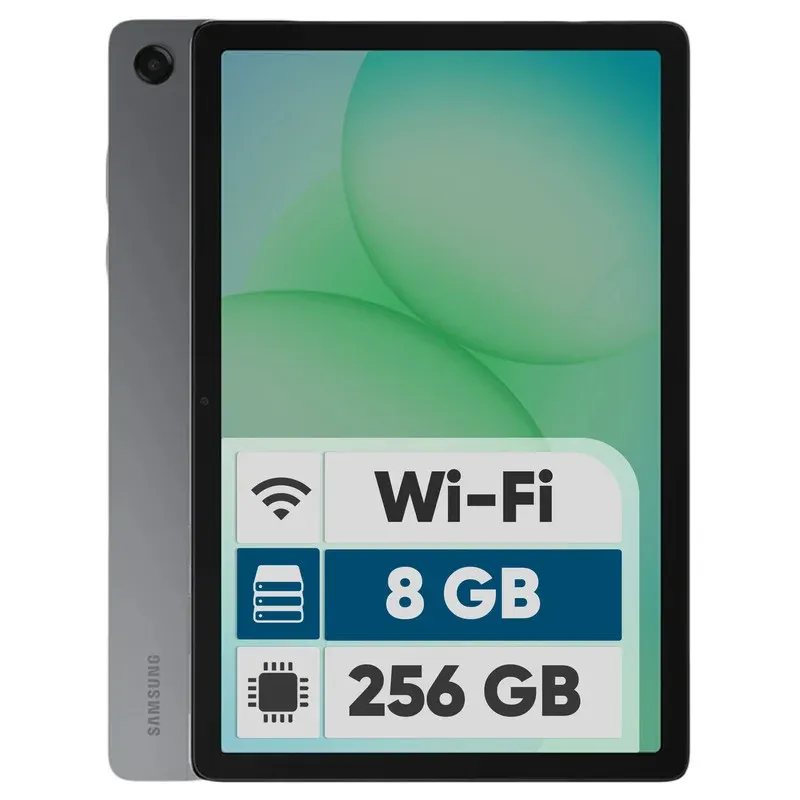 تبلت 11 اینچ سامسونگ مدل Galaxy Tab A11 Plus Wi-Fi، ظرفیت 256 گیگابایت و رم 8 گیگابایت، رزولوشن دوربین 8 مگاپیکسل، تصویر 3