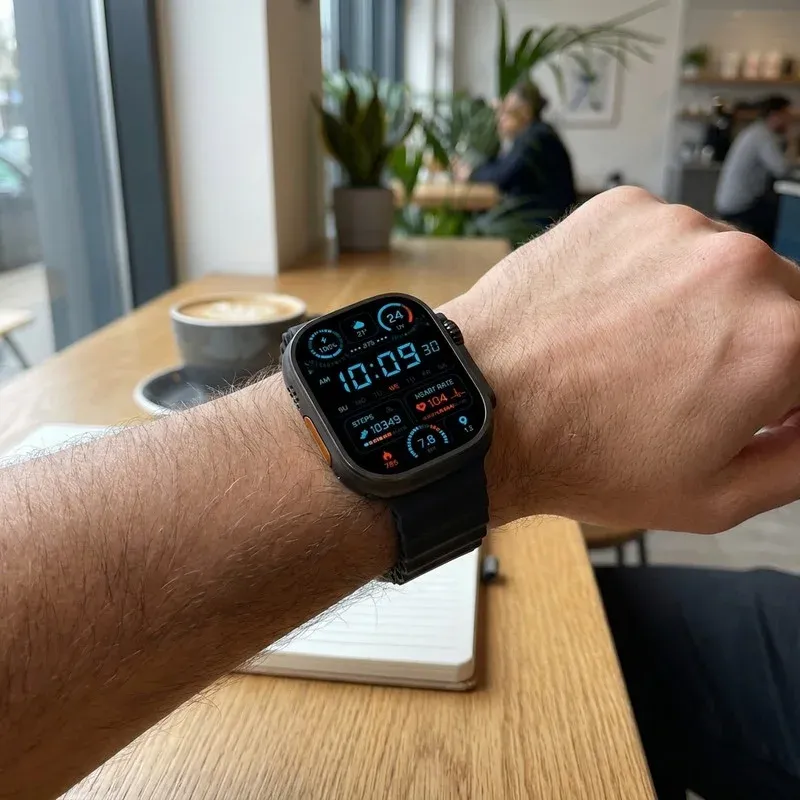 ساعت هوشمند 49 میلی‌متری لیواکس مدل GS-59 با بند سیلیکونی، تصویر 4