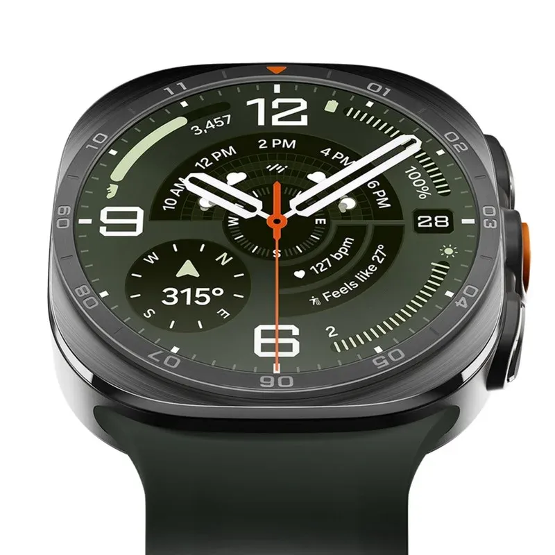 ساعت هوشمند 47 میلی‌متری سامسونگ مدل Galaxy Watch Ultra 2 با بند لاستیکی، سازگار با سیستم عامل Android، به همراه بند لاستیکی اضافی، تصویر 2