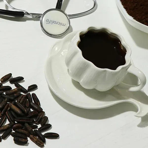 پودر قهوه هسته خرما مخصوص اسپرسو ممتاز باباگلی - 500 گرم، تصویر 2